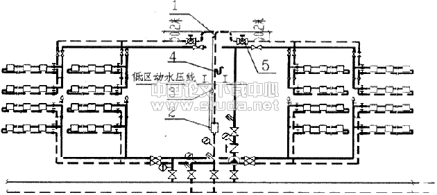 高层建筑直接连接供暖系统减压循环装置的研究